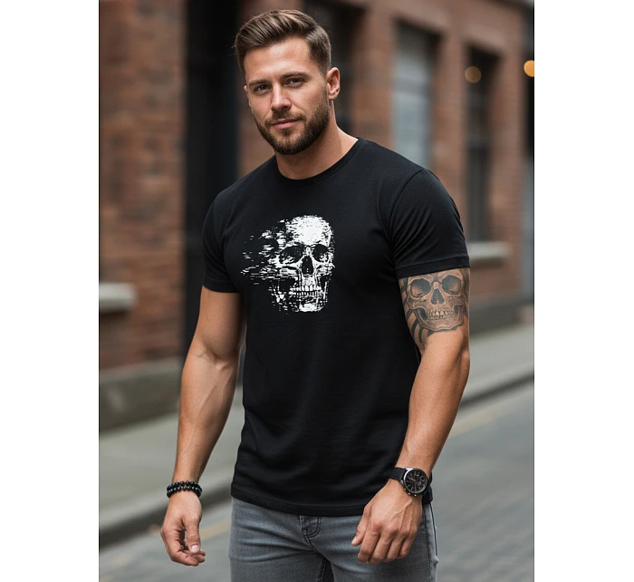 Koszulka męska z nadrukiem w model 22103316 - FashionStreet Koszulka męska z nadrukiem w model 22103316 - FashionStreet