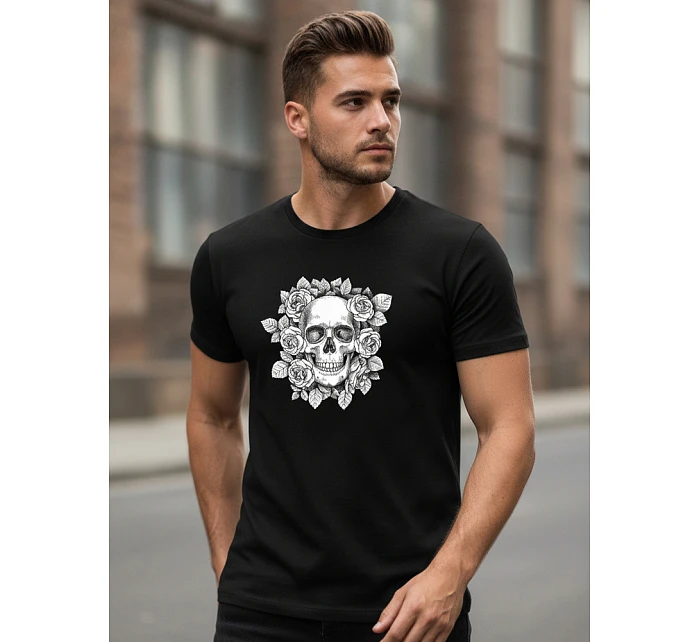 Koszulka męska z nadrukiem i model 22103331 - FashionStreet Koszulka męska z nadrukiem i model 22103331 - FashionStreet