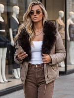 Dámská zimní bunda s odnímatelným límcem Fango FashionStreet TY5913