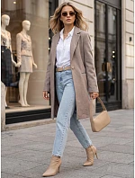 Płaszcz damski klasyczny fango model 22366689 - FashionStreet Płaszcz damski klasyczny fango model 22366689 - FashionStreet