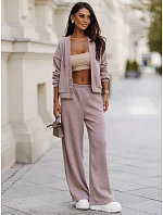 Komplet damski sztruksowy z kardiganem fango FashionStreet AY1231 Komplet damski sztruksowy z kardiganem fango FashionStreet AY1231
