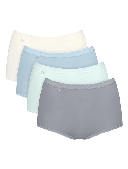 Dámské kalhotky Basic+ Maxi C4P - BLUE - kombinace modré M031 - SLOGGI Dámské kalhotky Basic+ Maxi C4P - BLUE - kombinace modré M031 - SLOGGI