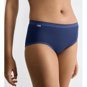 Dámské kalhotky Basic+ Midi C3P - UNKNOWN - kombinace modré V020 - SLOGGI Dámské kalhotky Basic+ Midi C3P - UNKNOWN - kombinace modré V020 - SLOGGI