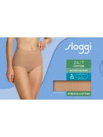 sloggi 24/7 Cotton Maxi C3P - BROWN - SLOGGI BROWN - SLOGGI