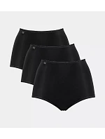 SLOGGI 24/7 MICROFIBRE - Maxi kalhotky (3 ks) – vysoký pas a hladký lesk Sloggi