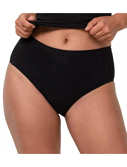 Dámské kalhotky Smart Natural Maxi EX - černé - TRIUMPH