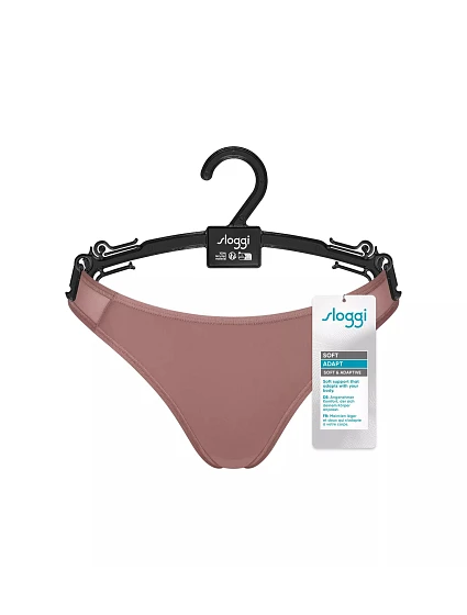 sloggi Soft ADAPT Tiny Tanga - BROWN - SLOGGI BROWN - SLOGGI