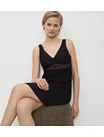 Dámská noční košile Aura Spotlight NDK 01 X - BLACK - černá 0004 - TRIUMPH