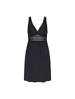 Dámská noční košile Aura Spotlight NDK 01 X - BLACK - černá 0004 - TRIUMPH