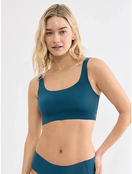 Dámská podprsenka ZERO Feel 2.0 Top - Smoky Blue - modrá 1692 - SLOGGI Dámská podprsenka ZERO Feel 2.0 Top - Smoky Blue - modrá 1692 - SLOGGI