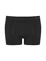 Pánské boxerky GO Smooth Short 2P - BLACK - černé 0004 - SLOGGI Pánské boxerky GO Smooth Short 2P - BLACK - černé 0004 - SLOGGI