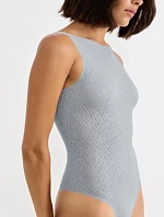 Dámské body ZERO Feel Bliss Body - GRAY - šedé 3602 - SLOGGI