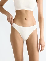 Dámské kalhotky GO Daily Cotton Mini - Silk White - bílé 00GZ - SLOGGI
