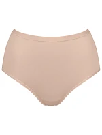 Dámské kalhotky GO Daily Cotton Highwaist - BROWN - sv. hnědá 00LZ - SLOGGI