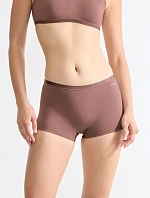 Dámské kalhotky GO Daily Cotton Short - Cacao - hnědé 1141 - SLOGGI