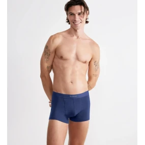 Pánské boxerky EVER Ease Hipster 2P - UNKNOWN - tm. modré 6312 - SLOGGI Pánské boxerky EVER Ease Hipster 2P - UNKNOWN - tm. modré 6312 - SLOGGI