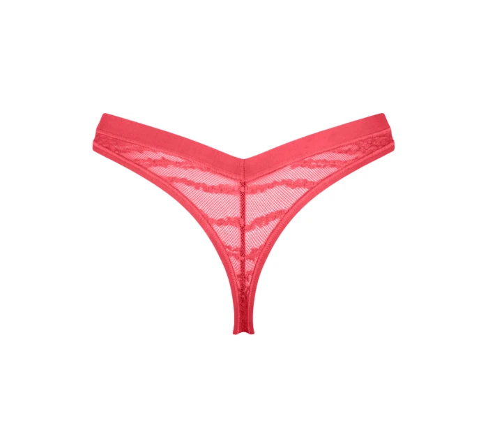 Dámská tanga FREE Evolve String Lace - RED - červené 00AC - SLOGGI Dámská tanga FREE Evolve String Lace - RED - červené 00AC - SLOGGI