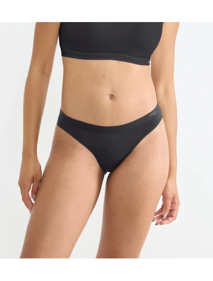 Dámské kalhotky FREE Evolve Mini - BLACK - černé 0004 - SLOGGI Dámské kalhotky FREE Evolve Mini - BLACK - černé 0004 - SLOGGI