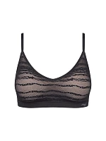 SLOGGI FREE EVOLVE - Push-up krajková podprsenka bez kostic z super elastické krajky Sloggi