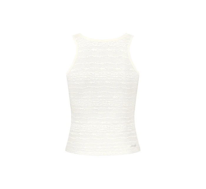 Dámské tílko FREE Evolve Tank Top Lace - WHITE - bílé 00GZ - SLOGGI Dámské tílko FREE Evolve Tank Top Lace - WHITE - bílé 00GZ - SLOGGI