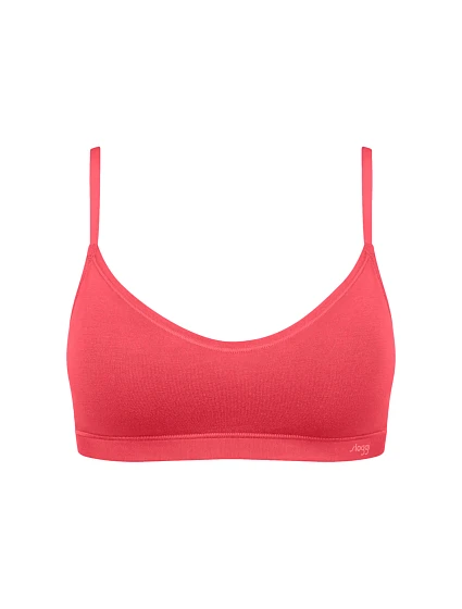 Dámská podprsenka FREE Evolve P - RED - korálová 00AC - SLOGGI Dámská podprsenka FREE Evolve P - RED - korálová 00AC - SLOGGI