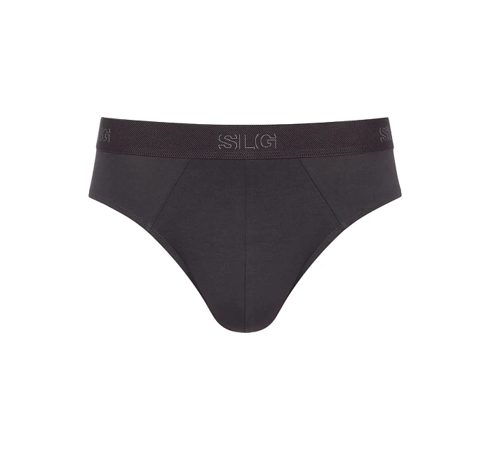 Pánské slipy SLG Base Brief C2P - BLACK - černo-tyrkysové M014 - SLOGGI Pánské slipy SLG Base Brief C2P - BLACK - černo-tyrkysové M014 - SLOGGI