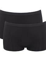 Dámské kalhotky GO Sense Short 2P - BLACK - černé 0004 - SLOGGI