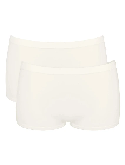 Dámské kalhotky GO Sense Short 2P - WHITE - bílé 00GZ - SLOGGI Dámské kalhotky GO Sense Short 2P - WHITE - bílé 00GZ - SLOGGI