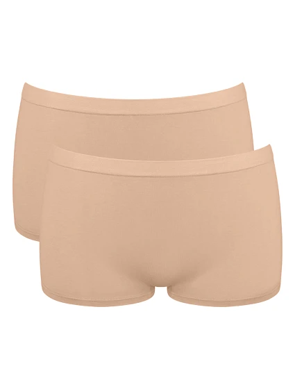 Dámské kalhotky GO Sense Short 2P - BROWN - béžové 1195 - SLOGGI Dámské kalhotky GO Sense Short 2P - BROWN - béžové 1195 - SLOGGI