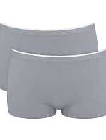 Dámské kalhotky GO Sense Short 2P - GRAY - šedé 3602 - SLOGGI