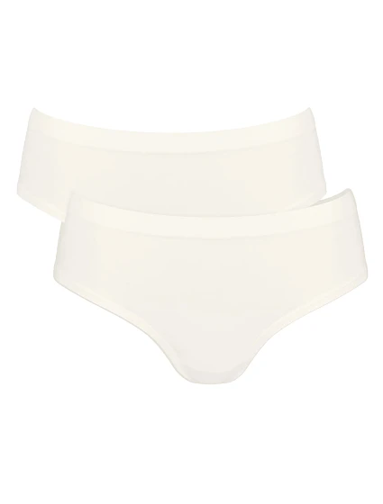 Dámské kalhotky GO Sense Hipster 2P - WHITE - bílé 00GZ - SLOGGI Dámské kalhotky GO Sense Hipster 2P - WHITE - bílé 00GZ - SLOGGI