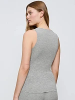 Beauty Layers NSL Top Wool - MEDIUM GREY MELANGE - TRIUMPH MEDIUM GREY MELANGE - TRIUMPH