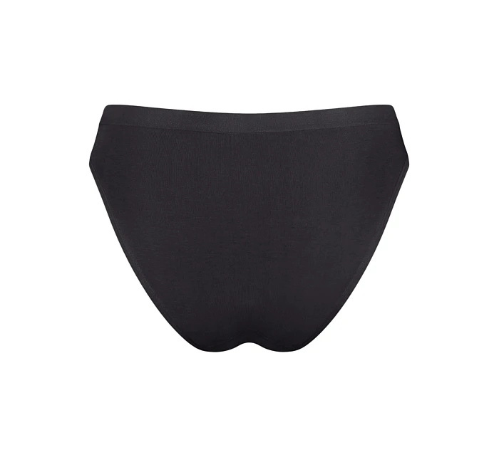 Dámské kalhotky GO Sense High leg 2P - BLACK - černé 0004 - SLOGGI Dámské kalhotky GO Sense High leg 2P - BLACK - černé 0004 - SLOGGI