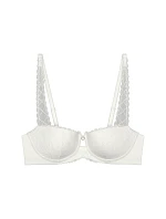 Dámská podprsenka Body Make-Up Illusion Lace Dirndl - WHITE - ecru 00GZ - TRIUMPH Dámská podprsenka Body Make-Up Illusion Lace Dirndl - WHITE - ecru 00GZ - TRIUMPH