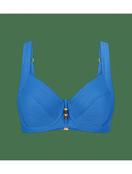 SUMMER DUNE - Minimizer podprsenka na plavky — tvarující s kosticemi a vlnitou strukturou Triumph