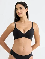 Dámská podprsenka ZERO Feel Pure THE UP Push Up - BLACK - černá 0004 - SLOGGI