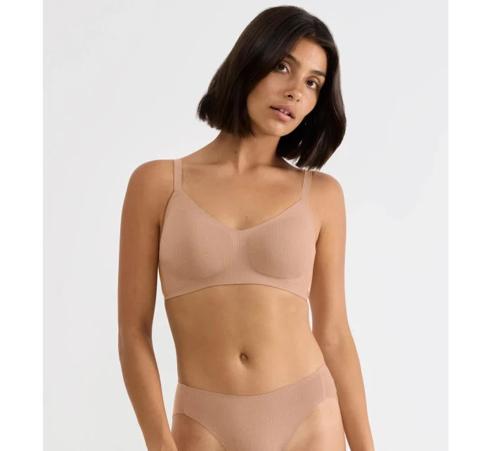 sloggi ZERO Feel Pure Soft bra - BROWN - SLOGGI BROWN - SLOGGI sloggi ZERO Feel Pure Soft bra - BROWN - SLOGGI BROWN - SLOGGI