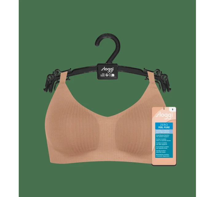 sloggi ZERO Feel Pure Soft bra - BROWN - SLOGGI BROWN - SLOGGI sloggi ZERO Feel Pure Soft bra - BROWN - SLOGGI BROWN - SLOGGI