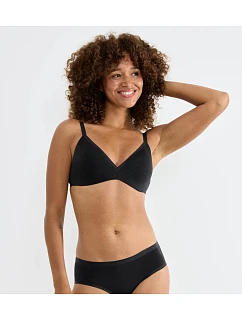 Dámská podprsenka ZERO Feel Air THE UP Push Up - BLACK - černá 0004 - SLOGGI