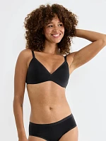 Dámská podprsenka ZERO Feel Air THE UP Push Up - BLACK - černá 0004 - SLOGGI