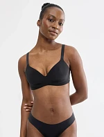 Dámská podprsenka ZERO Feel 2.0 THE UP TShirt Bra Black černá - SLOGGI