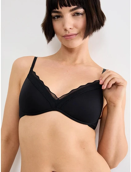 sloggi GO Blush PU Bra - Black - SLOGGI Black - SLOGGI