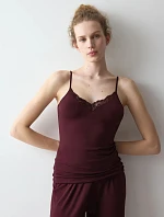 Tílko Amourette Camisole fialové Claret - TRIUMPH