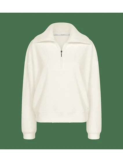 Velour Rib Sweater - Silk White - TRIUMPH Silk White - TRIUMPH Velour Rib Sweater - Silk White - TRIUMPH Silk White - TRIUMPH