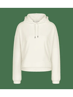 Velour Rib Hoodie - Silk White - TRIUMPH Silk White - TRIUMPH