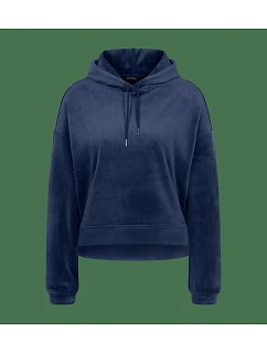 Velour Rib Hoodie - Admiral - TRIUMPH Admiral - TRIUMPH