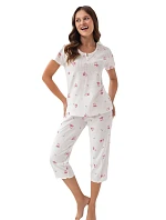 Dámské pyžamo Luna 386 v plné délce S-2XL