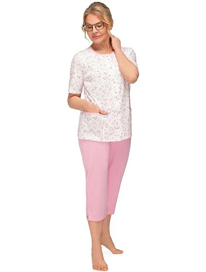 Pyžamo Martel Kasia I 265 cr/r M-3XL rozepínací Pyžamo Martel Kasia I 265 cr/r M-3XL rozepínací