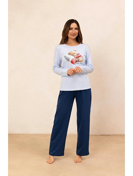 Pyžamo model 21236356 long/r 2XL Z25/26 dámské - Regina