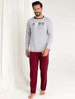 Pyžamo Regina 487dł/r 2XL-3XL Z25/26 pánské